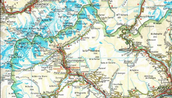 Esempio di carte a livello provinciale
