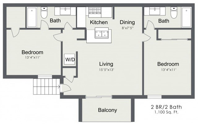 Esempio di piantina appartamento